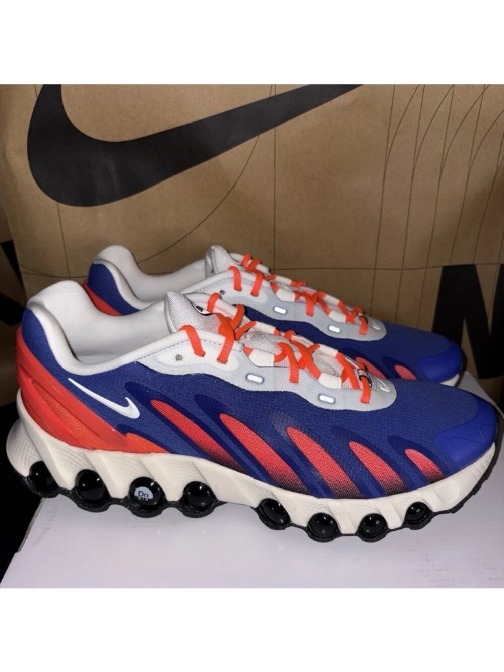 NEW Nike Air Max DN8 By You USA Red White Blue Infrared IQ8016-900 Men’s Size 12